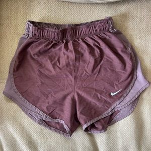 Nike Maroon Running Shorts